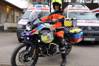 Zakopane z pierwszym motoambulansem w Małopolsce. Szybciej do poszkodowanych w górach i korkach