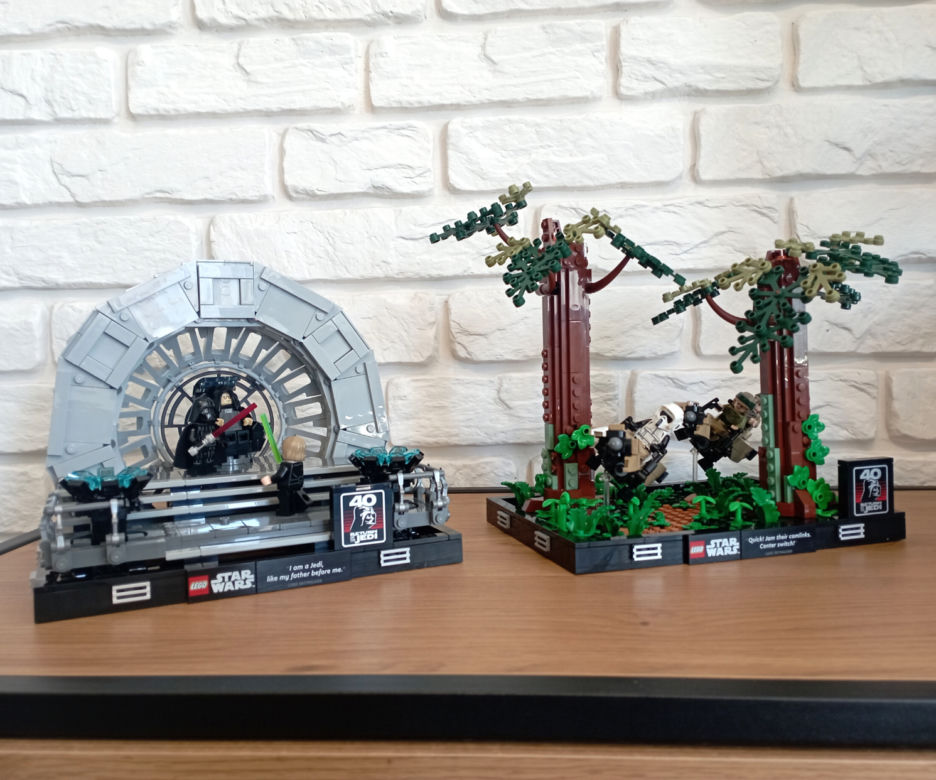 LEGO diorama Star Wars