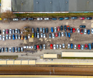 Budowa tymczasowej pętli autobusowej przy dworcu kolejowym w Otwocku