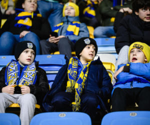 Arka Gdynia - Lechia Gdańsk: Zdjęcia kibiców z derbów Trójmiasta w ramach 23. kolejki PKO BP Ekstraklasy