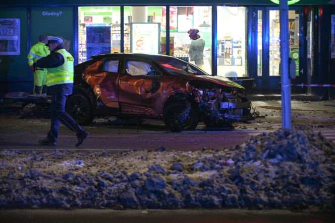 Wypadek na Pradze-Południe (19.01.2026)