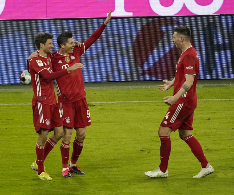 Thomas Mueller, Robert Lewandowski, Niklas Sule