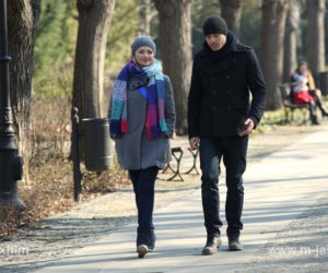 M jak miłość odc. 1148. Joasia (Barbara Kurdej-Szatan), Tomek (Andrzej Młynarczyk)