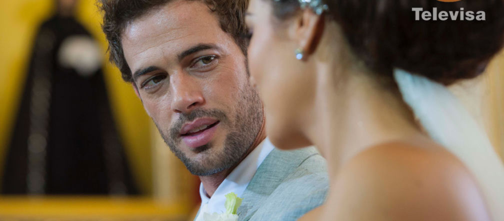 Burza La Tempestad. Marina (Ximena Navarrete), Damian (William Levy)