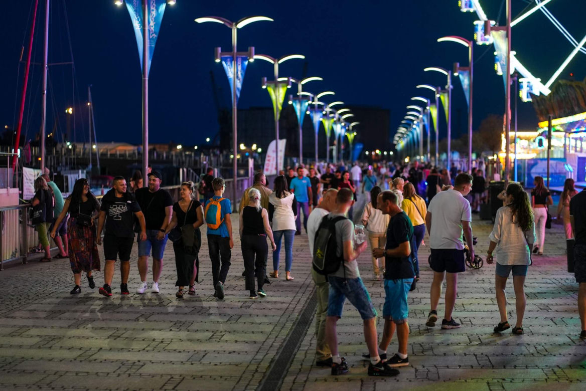 Żagle 2022 w Szczecinie - dzień pierwszy 