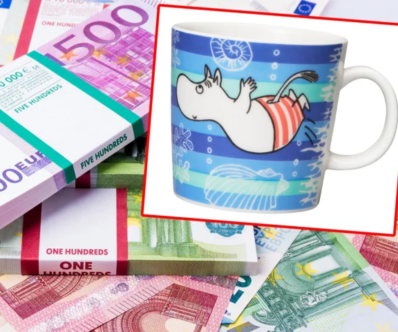 Niewiarygodna kwota za kubek z Muminkami. Ten unikat kosztował fortunę