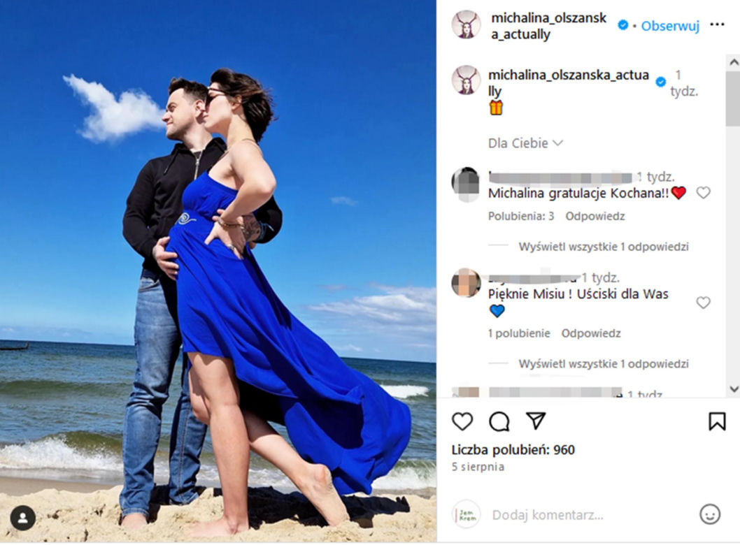 Gwiazda Dewajtis ogłosiła radosną nowinę! Michalina Olszańska już się z tym nie kryje