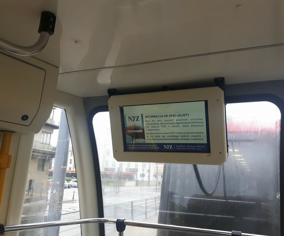 Kampania NFZ w łódzkim MPK