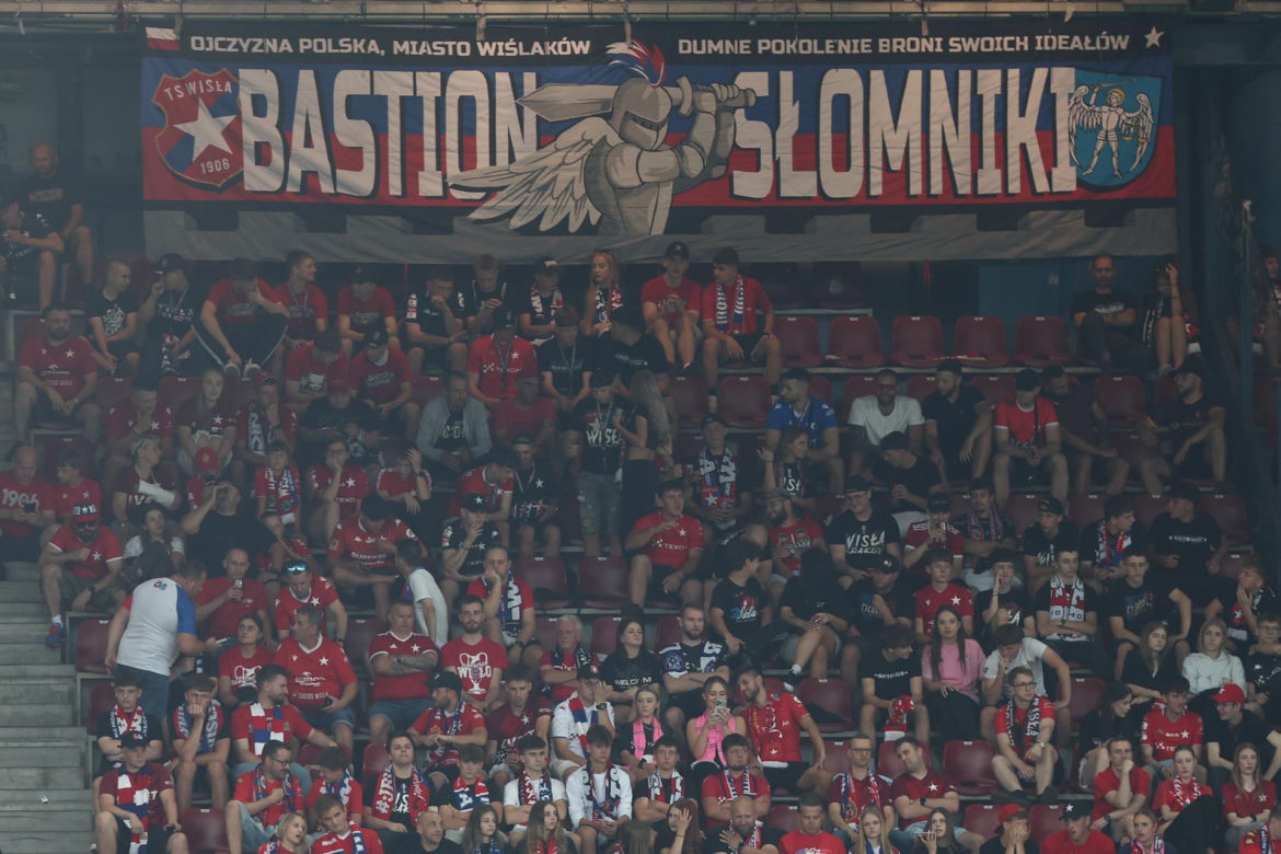 Wisła Kraków - Wisła Płock: Zdjęcia kibiców i zawodników z meczu 3, kolejki PKO BP Ekstraklasy