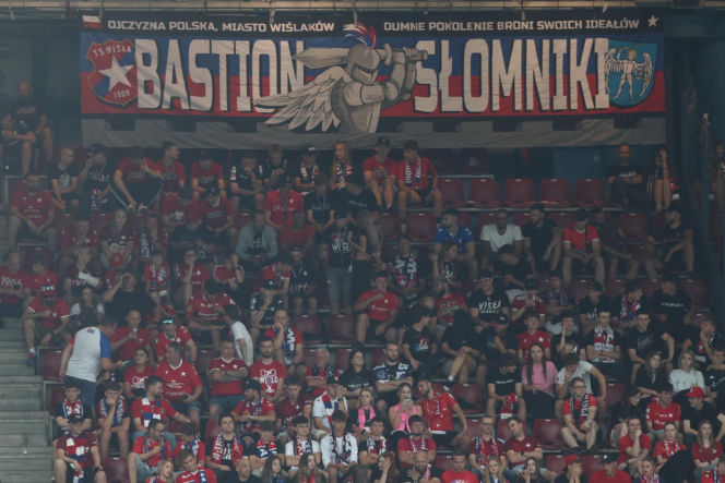 Wisła Kraków - Wisła Płock: Zdjęcia kibiców i zawodników z meczu 3, kolejki PKO BP Ekstraklasy