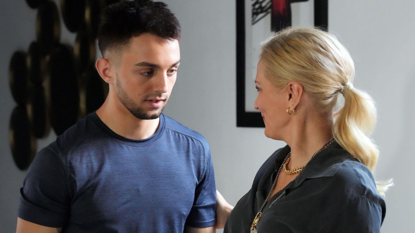 Barwy szczęścia odc. 3290. Mirek (Oliwier Kozłowski), Justyna Zytko (Sylwia Juszczak-Krawczyk)