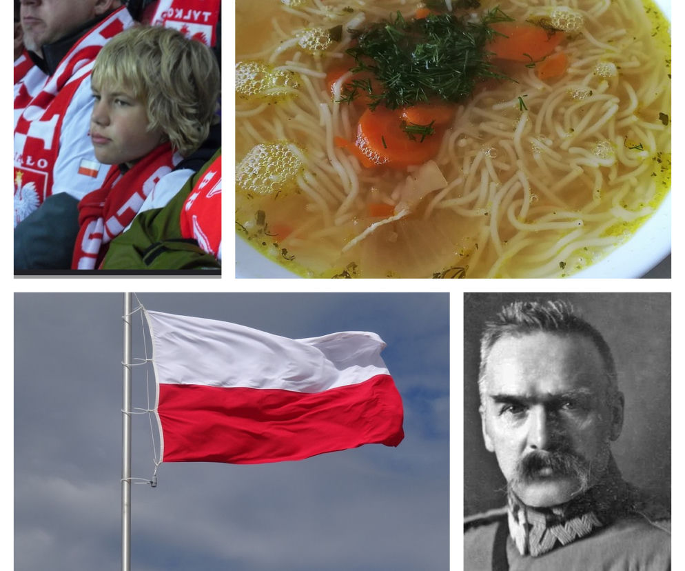 Rosół, biało-czerwona i Józef Piłsudski. Test dla prawdziwego Polaka!