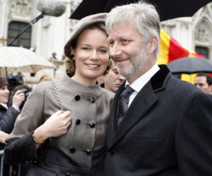 Książę Filip z Belgii z żoną Mathilde 