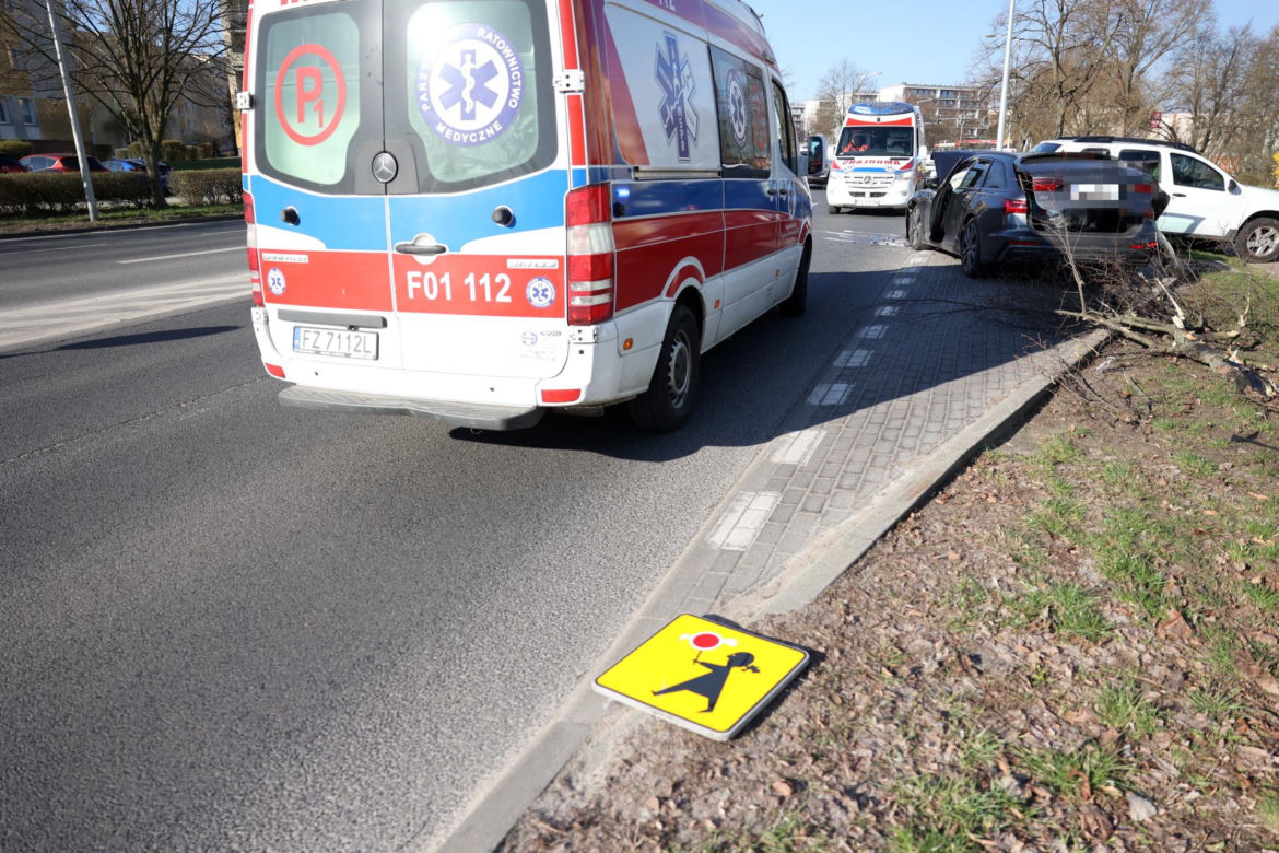 Kierująca audi mogła pozabijać ludzi w Zielonej Górze
