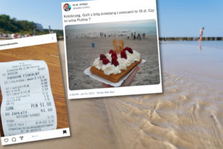 Wakacje z dziećmi nad morzem to luksus? 64 zł za lody, 88 zł za gofry - Polacy pokazują #paragonygrozy