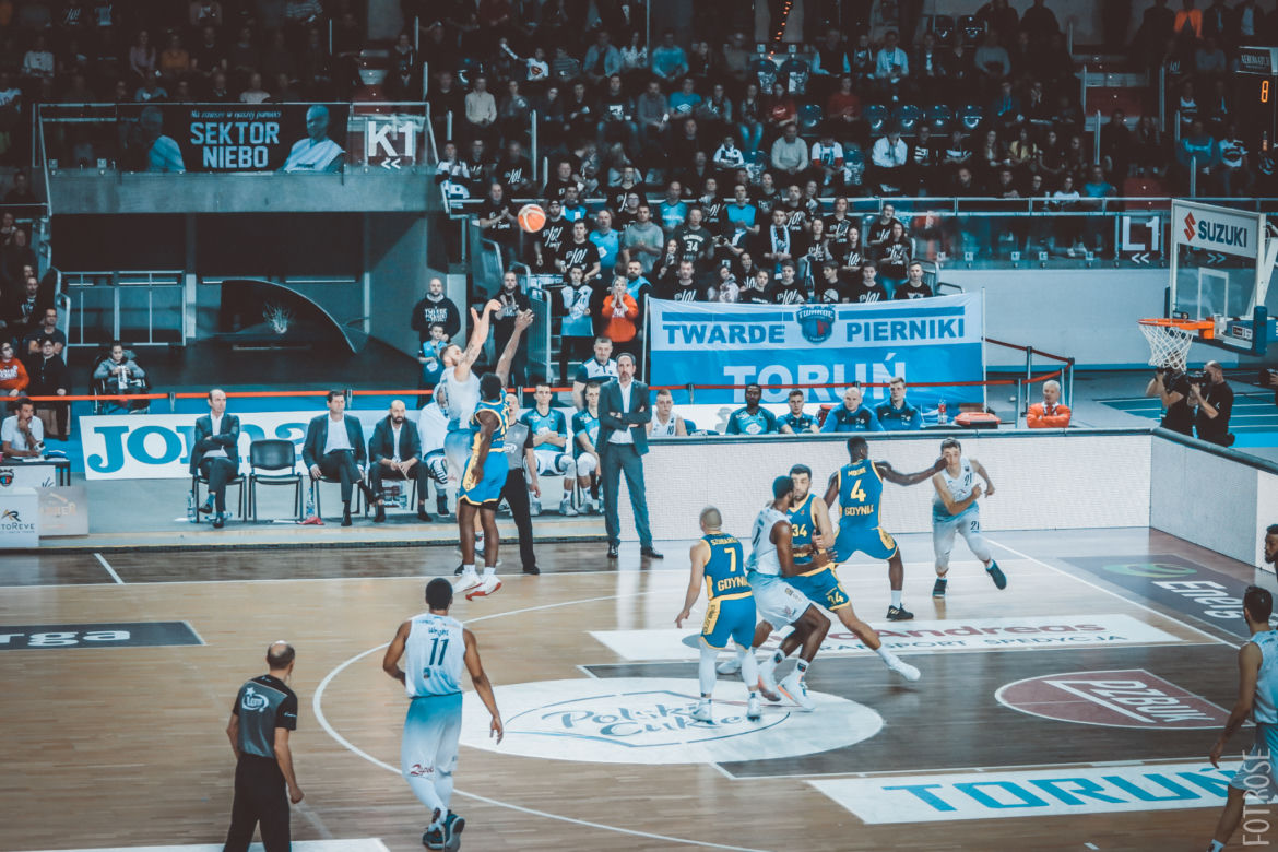 Polski Cukier Toruń - Asseco Arka Gdynia 80:65, zdjęcia z Areny Toruń