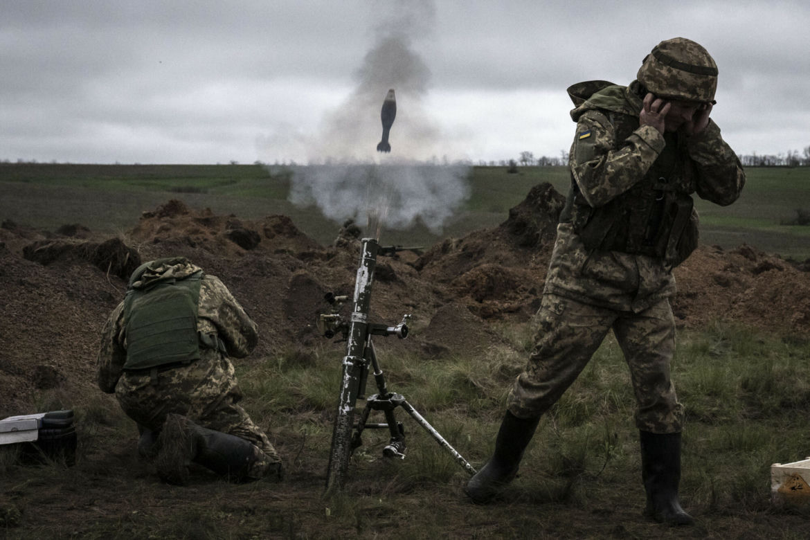 Ukraina ćwiczy przed wiosenną kontrofensywą