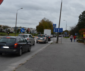 Korki po zamknięciu przejazdu Starachowice-Zachodnie