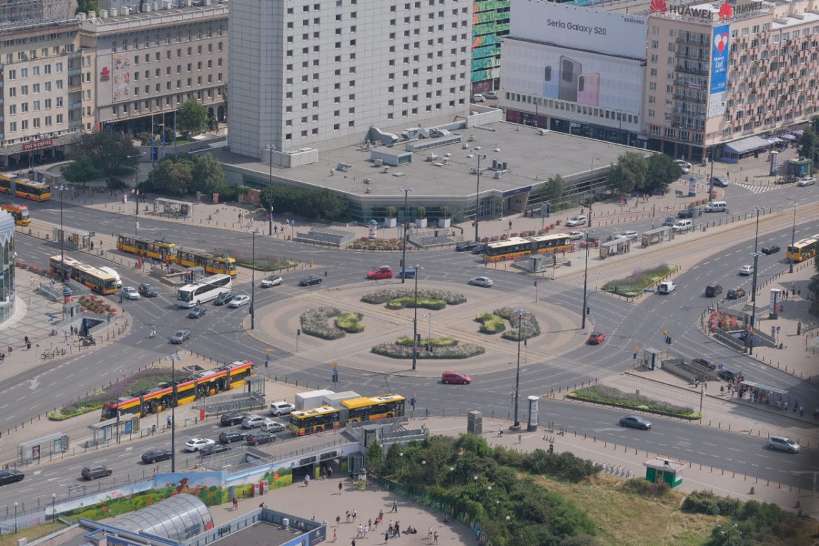 Nie będzie przejść naziemnych przy rondzie Dmowskiego