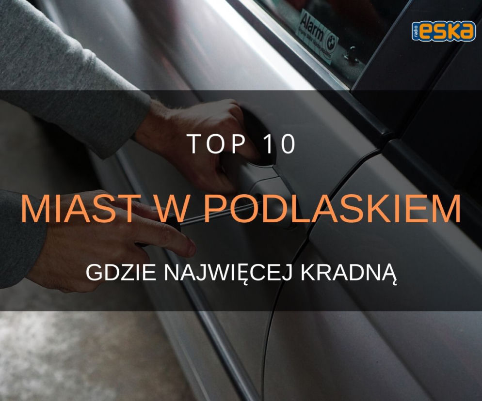 Gdzie w Podlaskiem kradną najwięcej?