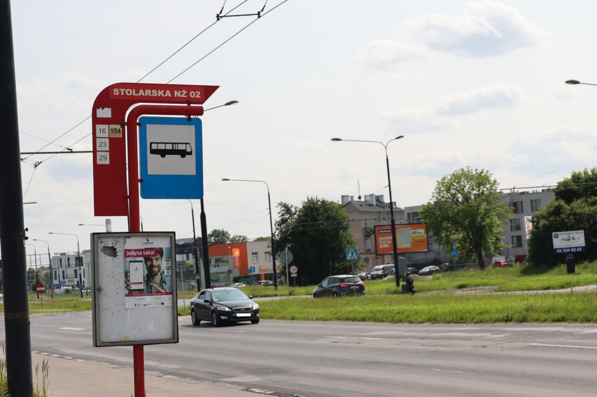 Tak wygląda al. Unii Lubelskiej w Lublinie przed przebudową (pierwsza połowa czerwca 2025)