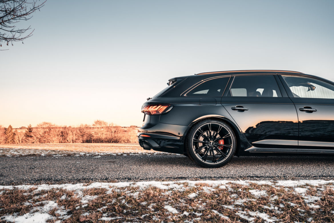 Audi RS4 Avant po tuningu ABT