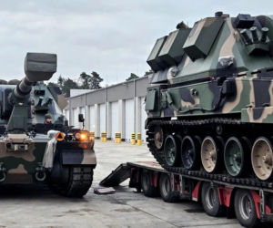 „W powietrzu czuć święto artylerzystów”. Kraby wjechały do 5. Lubuskiego Pułku Artylerii