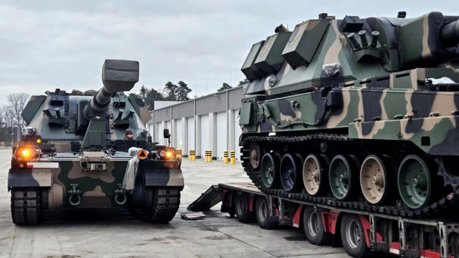 „W powietrzu czuć święto artylerzystów”. Kraby wjechały do 5. Lubuskiego Pułku Artylerii