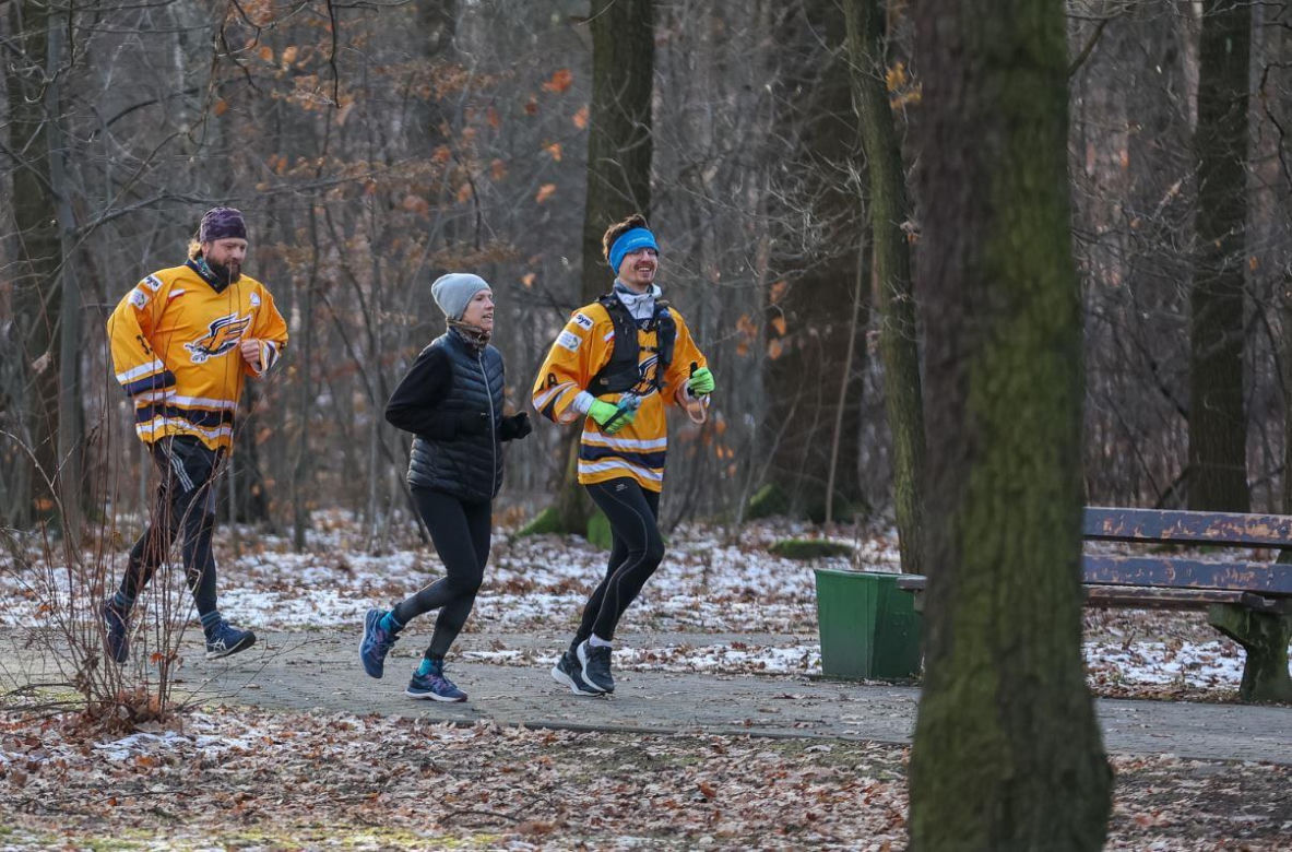 Parkrun Katowice w Parku Kościuszki