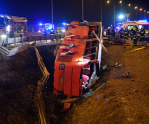 Tragiczny wypadek autobusu na autostradzie A4 [REKONSTRUKJCA ZDARZEŃ]