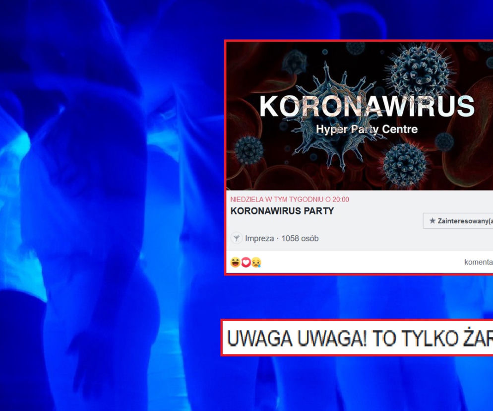 KORONAWIRUS PARTY 18+ w Trójmieście? Organizatorzy się tłumaczą