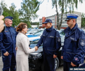 Świętokrzyska policja odebrała nowe radiowozy