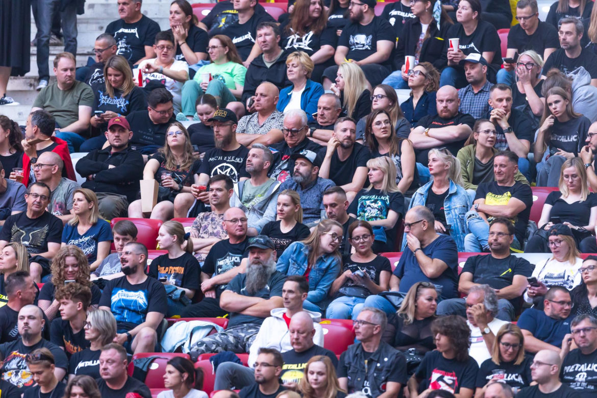 Koncert zespołu Metallica na PGE Narodowym w Warszawie