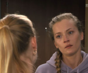 Barwy szczęścia, odc. 2589: Renata (Anna Mrozowska), Domini8ka (Karolina Chapko)