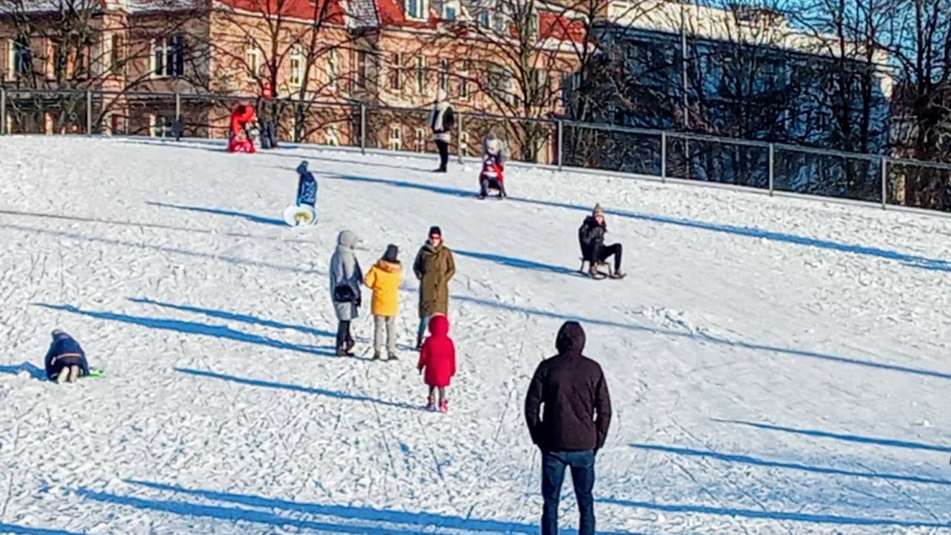 Białe święta w Szczecinie