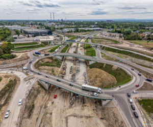 Węzeł Grębałów na S7 - odcinek Widoma Kraków