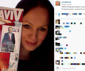 Anna Przybylska Instagram Facebook