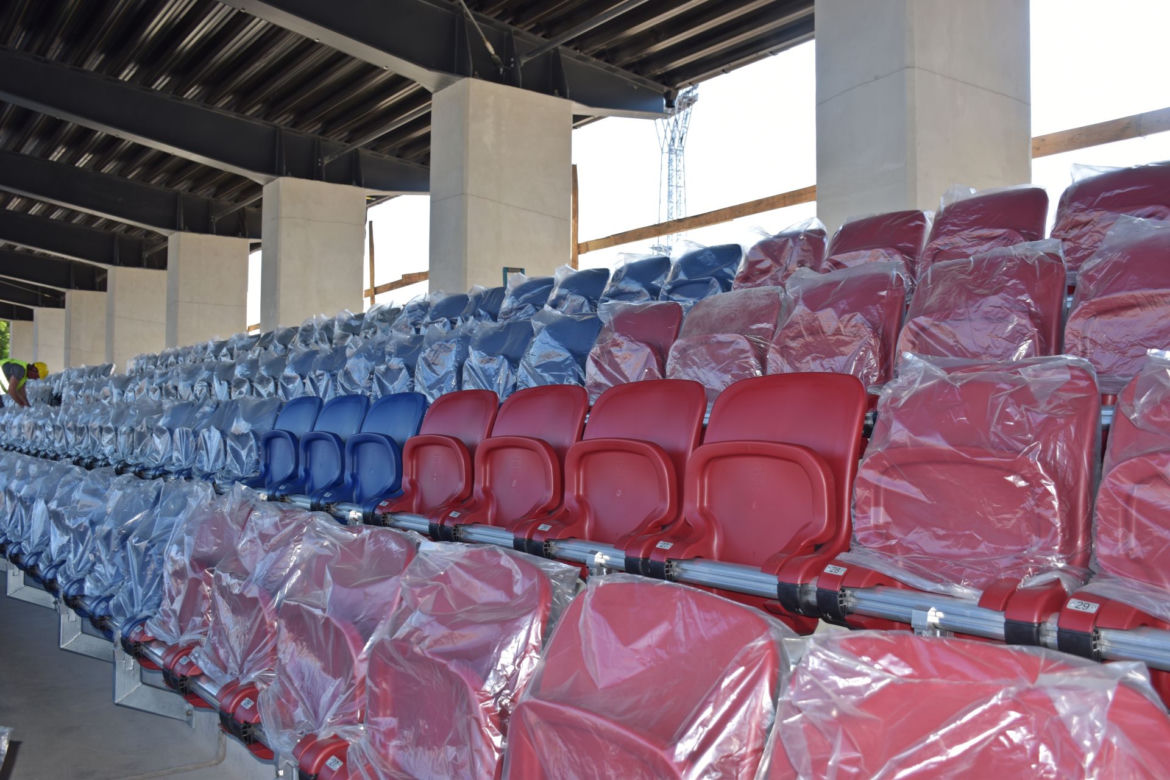 Budowa stadionu w Szczecinie - czerwiec 2020