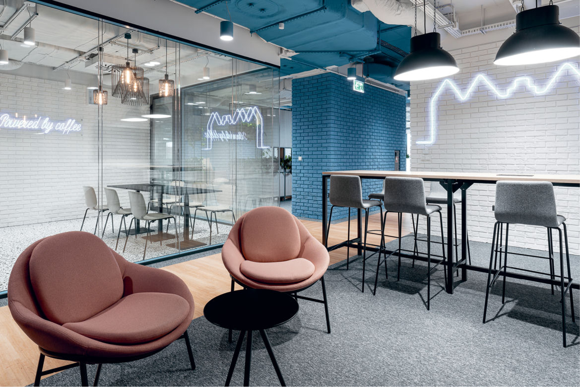 Biuro Ergo Technology & Services projektu pracowni Trzop Architekci