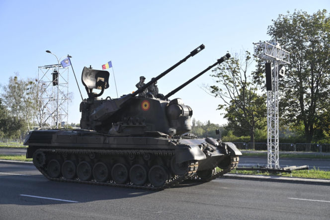 Próba generalna defilady wojskowej w Warszawie