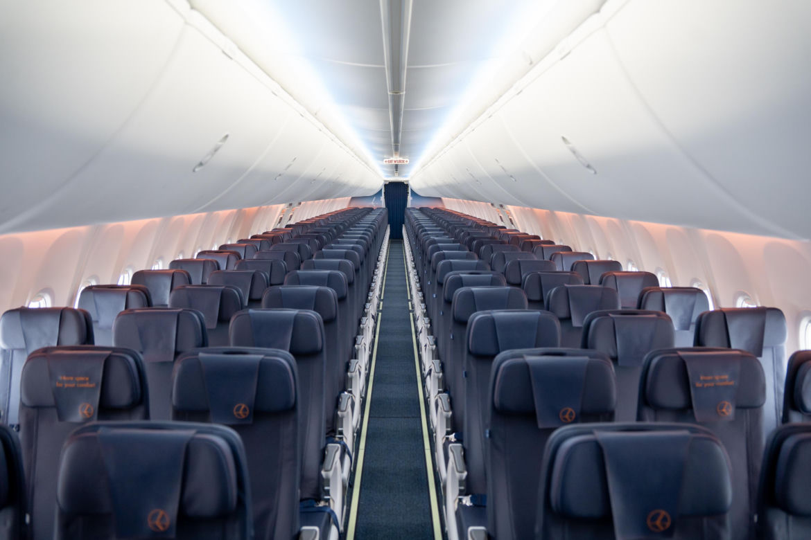 n=Nowe wnętrze Boeinga 737 MAX 8