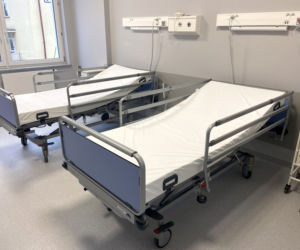 Szpital tymczasowy dla pacjentów z COVID-19 przy ul. Żurawiej w Białymstoku