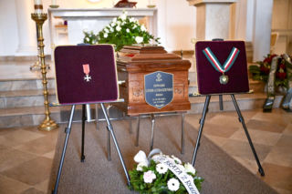 Pogrzeb Edwarda Linde-Lubaszenki