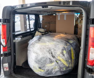  Podkarpackie. Wyruszyły pierwsze transporty z pomocą na Ukrainę [ZDJĘCIA]