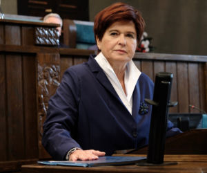 Ewa Kasprzyk gra Beate Szydło