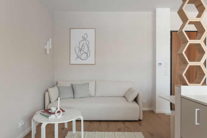 45-m apartament w Warszawie