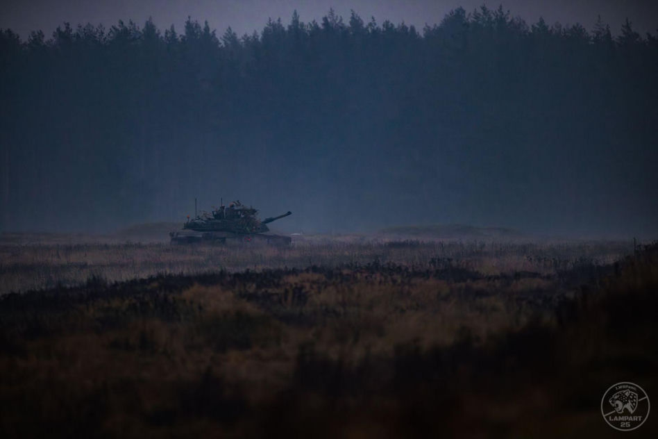 Abramsy z 1. Warszawskiej Brygady Pancernej