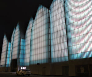 Pokaz iluminacji Filharmonii w Szczecinie z okazji Święta Muzyki