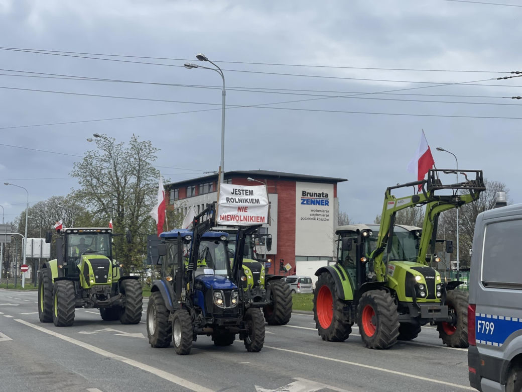 Protest rolników 
