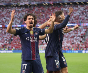 Liga mistrzów. Mecz PSG - Arsenal